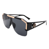 HS3007 - Square Retro Vintage Bold Aviator Fashion Wholesale Sunglasses