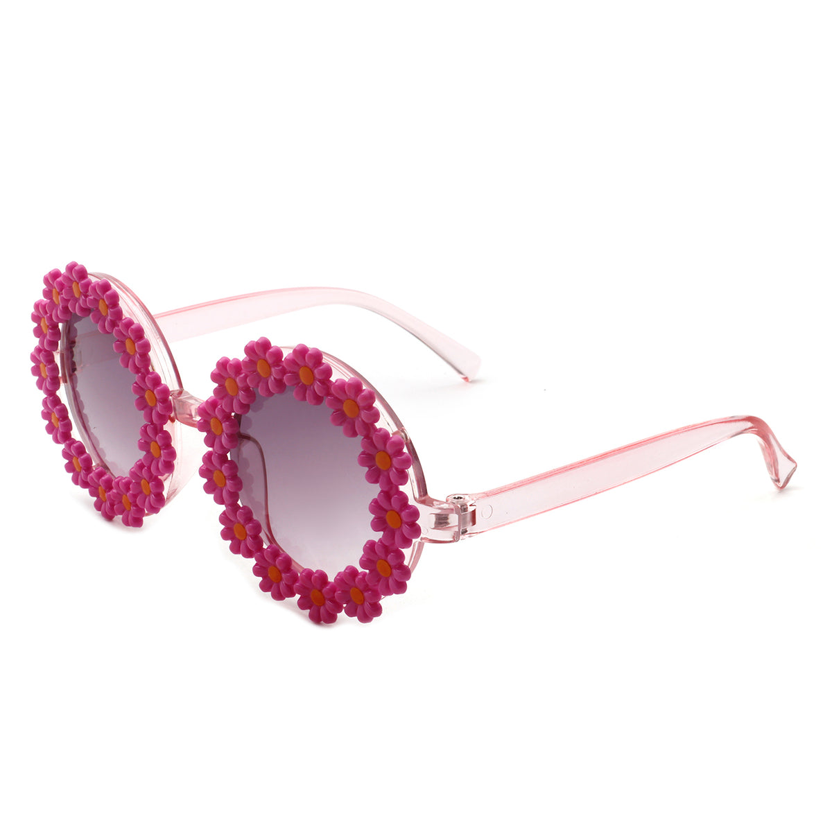 HK1027 - Girls Cute Daisy Flower Design Kids Children Wholesale Sunglasses