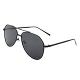 HJ2038 - Classic Fashion Pilot Brow-Bar Tinted Aviator Sunglasses