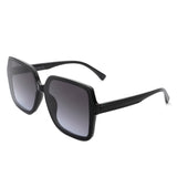 S1205 - Square Flat Top Oversize Fashion Women Sunglasses