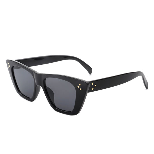 HS1143 - Women Retro Cat Eye Fashion Square Sunglasses