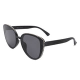 S1210 - Women Chic Rhinestone Design Fashion Cat Eye Wholesale Sunglasses