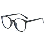 B1010 - Circle Round Fashion Blue Light Blocker Eyeglasses
