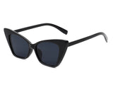 HS1012 - Retro Vintage High Pointed Cat Eye Fashion Sunglasses