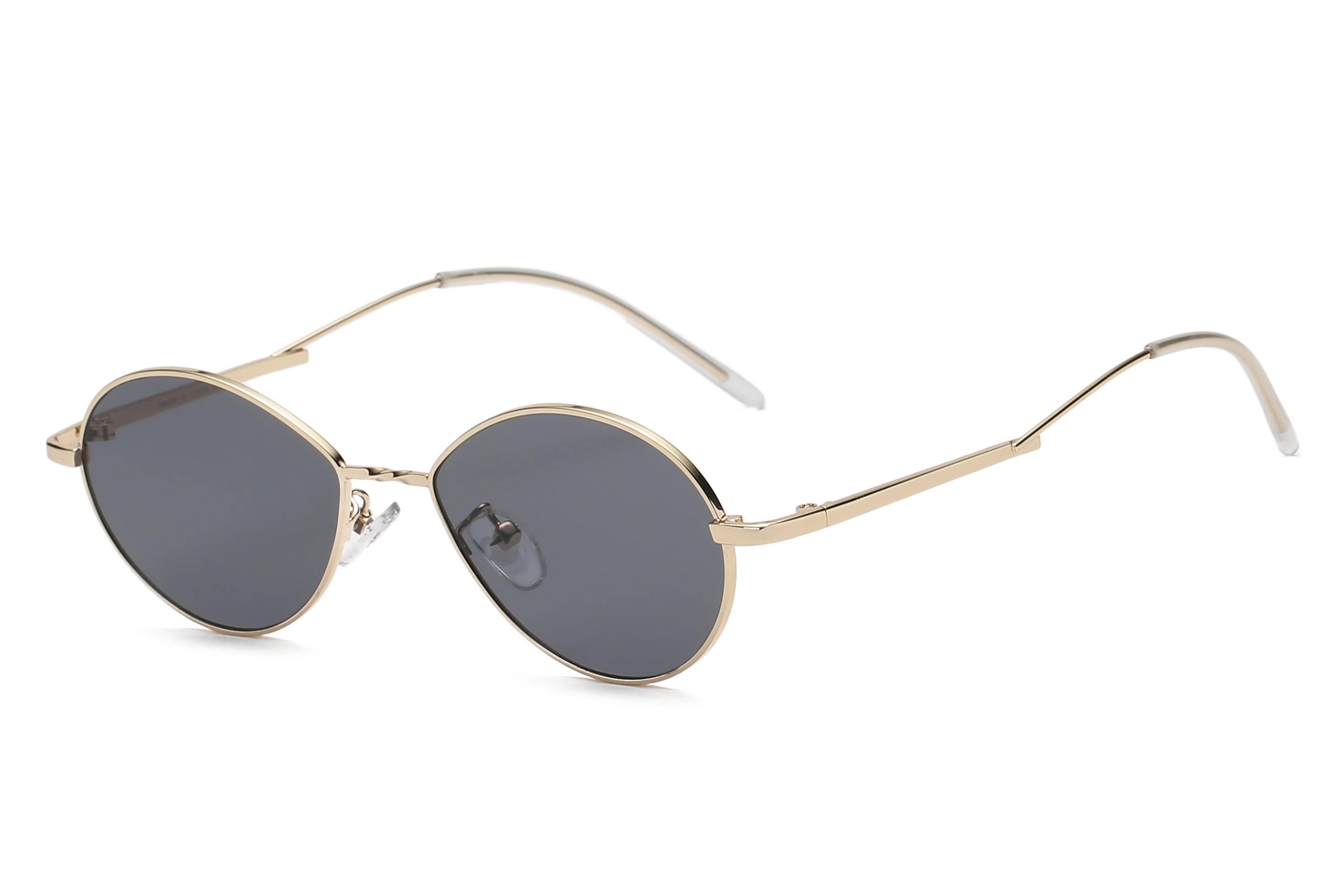 S3009 - Small Retro Vintage Metal Round Sunglasses - Iris Fashion Inc. | Wholesale Sunglasses and Glasses