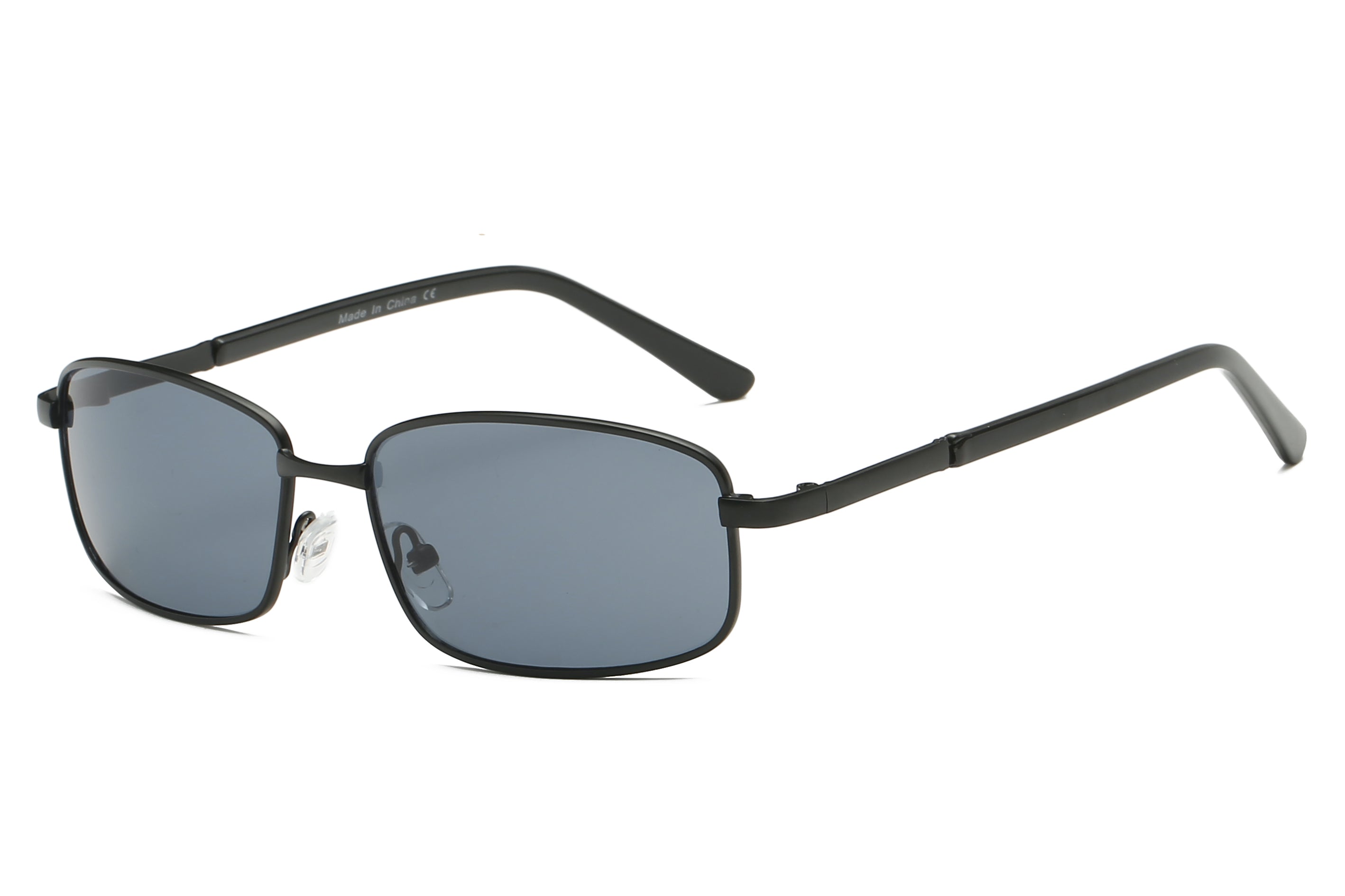 S1049 - Unisex Metal Rectangle Sunglasses - Iris Fashion Inc. | Wholesale Sunglasses and Glasses