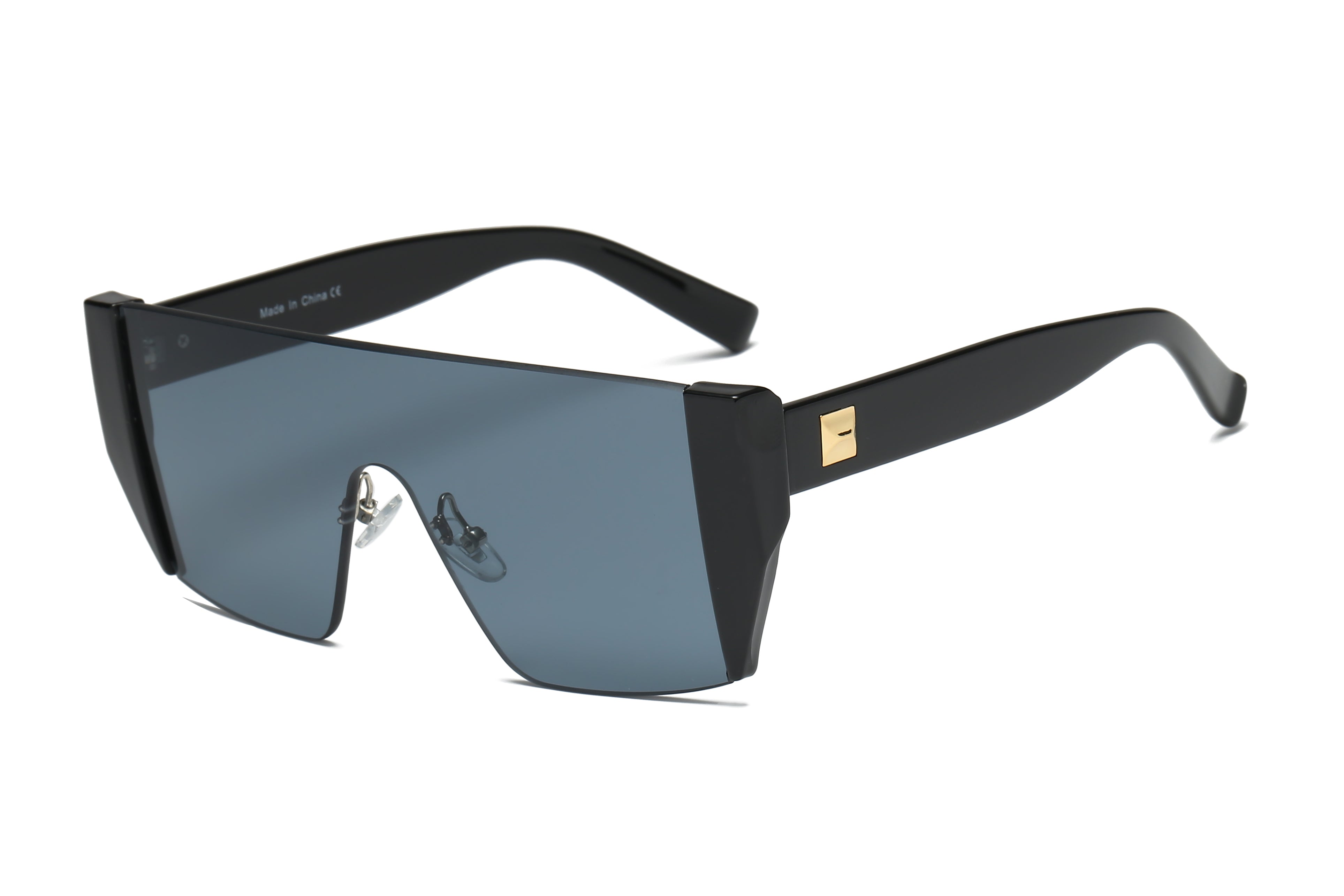 S3001 - Women Retro Flat Lens Square Sunglasses - Iris Fashion Inc. | Wholesale Sunglasses and Glasses