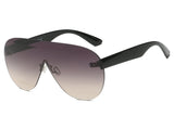 S2061 - Women Oversized Aviator Fashion Sunglasses - Iris Fashion Inc. | Wholesale Sunglasses and Glasses