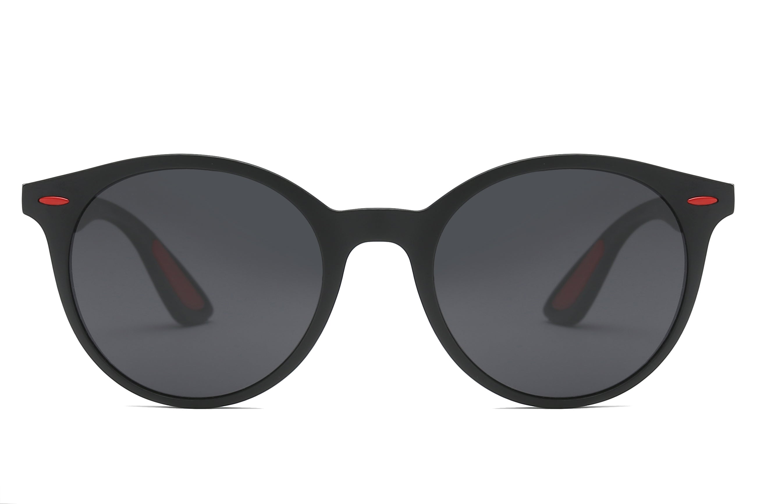 P2094 - Retro Circle Round Polarized Sunglasses - Iris Fashion Inc. | Wholesale Sunglasses and Glasses