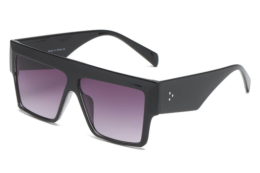 S1122 - Flat Top Square Oversize Sunglasses - Iris Fashion Inc. | Wholesale Sunglasses and Glasses