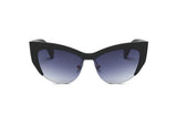 S2054 - Women Half-Frame Cat Eye Sunglasses - Iris Fashion Inc. | Wholesale Sunglasses and Glasses