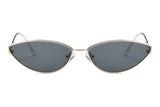 S3012 - Small True Retro Vintage Slim Metal Sunglasses - Iris Fashion Inc. | Wholesale Sunglasses and Glasses