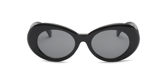 S1042 - Women Retro Oval Round Sunglasses - Iris Fashion Inc. | Wholesale Sunglasses and Glasses