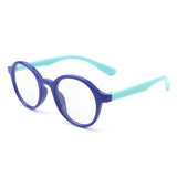 HK1008 - Kids Circle Round Junior Blue Light Blocker Glasses