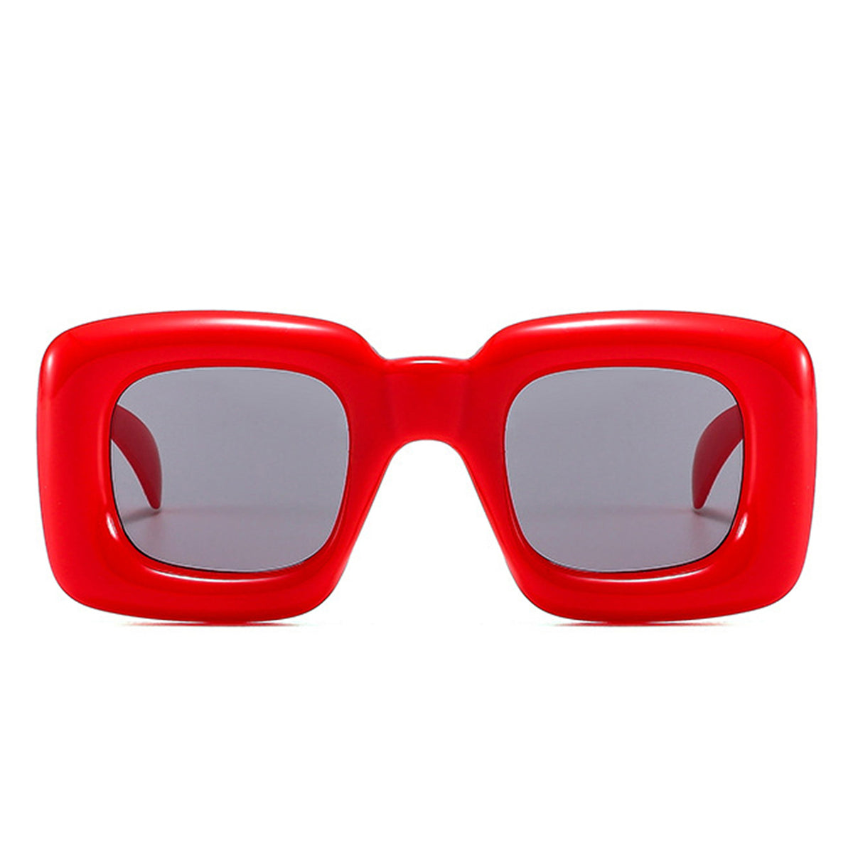 HK1032 - Flat Top Junior Colorful Square Kids Wholesale Sunglasses