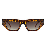 HS2134 - Women Fashion Square Chunky Retro Chic Cat Eye Wholesale Sunglasses