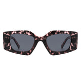 HS2087 - Square Retro Geometric Fashion Sunglasses