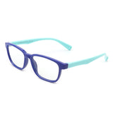 HK1014 - Children Rectangle Classic Blue Light Blocking Kids Glasses