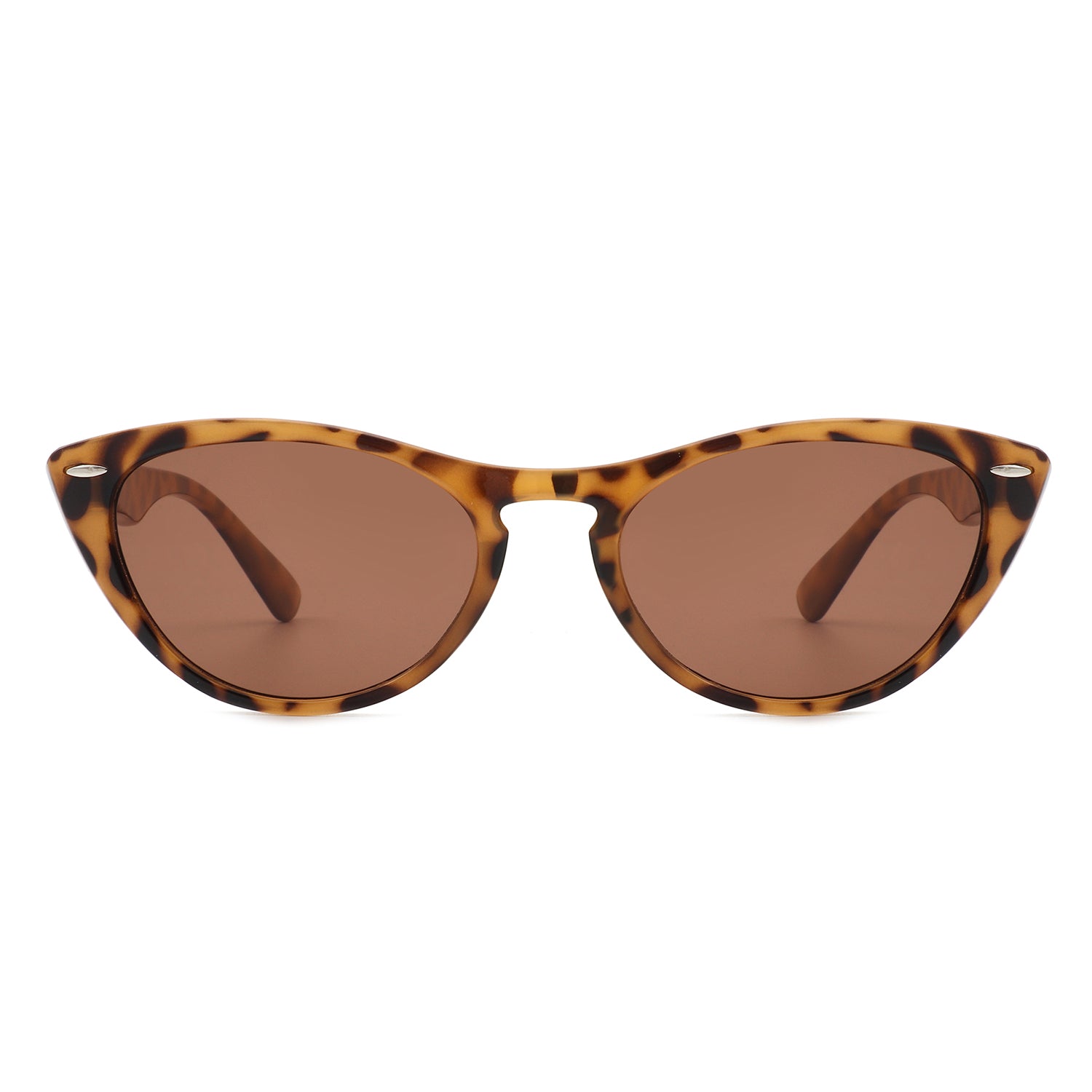HS1061 - Classic Women Round Retro Fashion Cat Eye Sunglasses