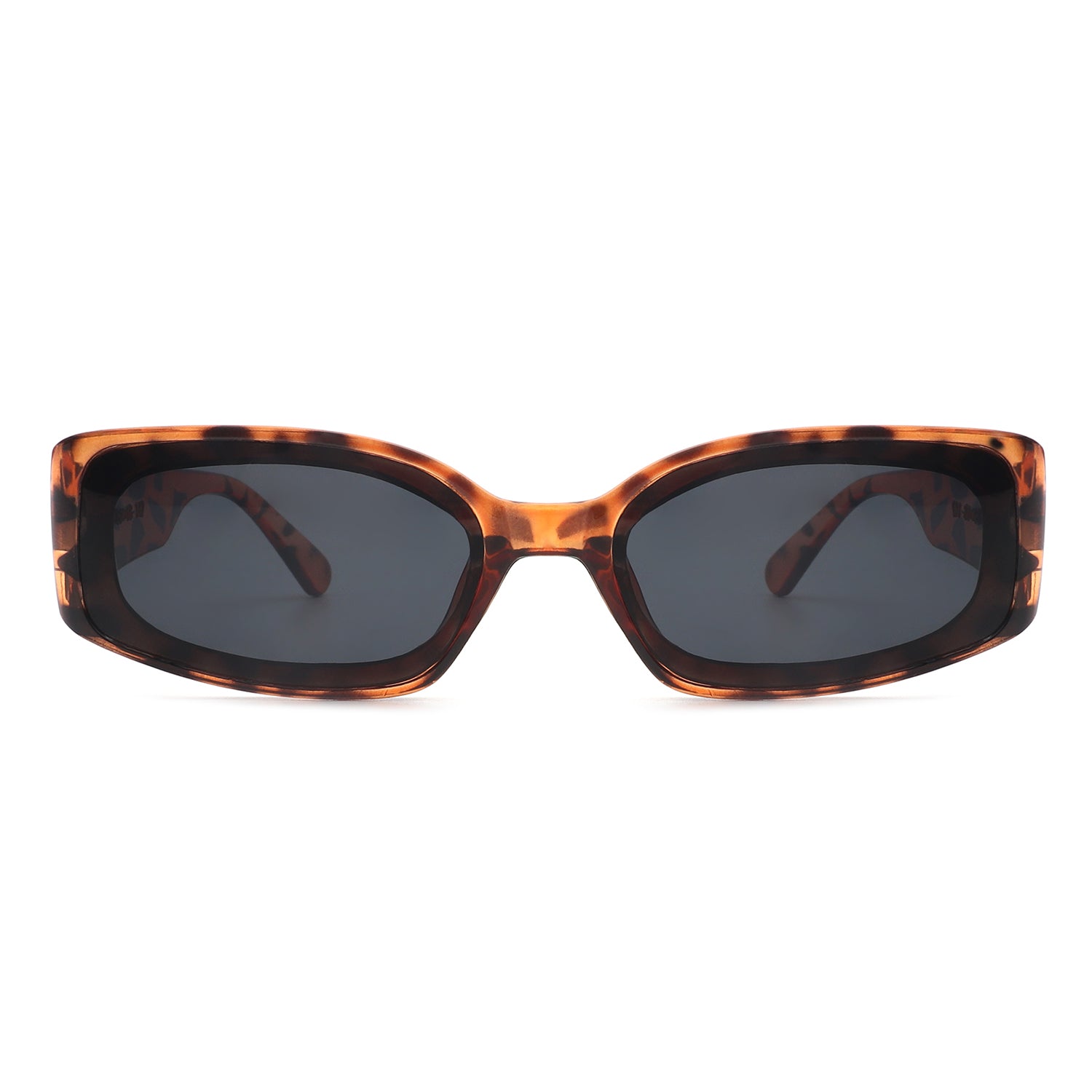 HS18063 - Retro Rectangle Vintage Small Square Fashion Sunglasses