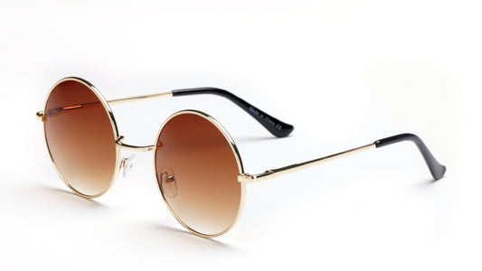 F1003-N Round Metal Fashion Sunglasses - Iris Fashion Inc. | Wholesale Sunglasses and Glasses