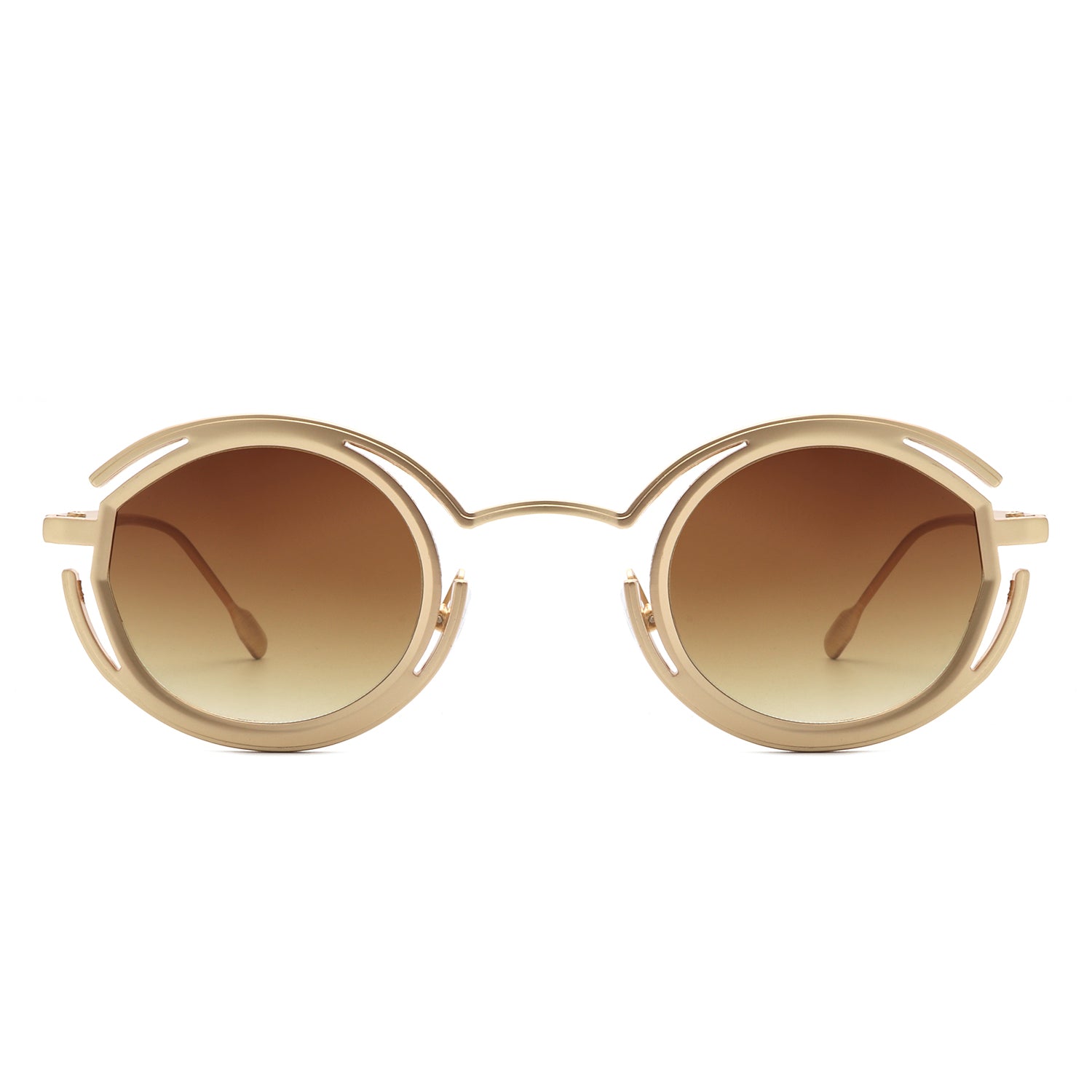 HJ2048 - Fashion Circle Geometric Round Futuristic Fashion Wholesale Sunglasses