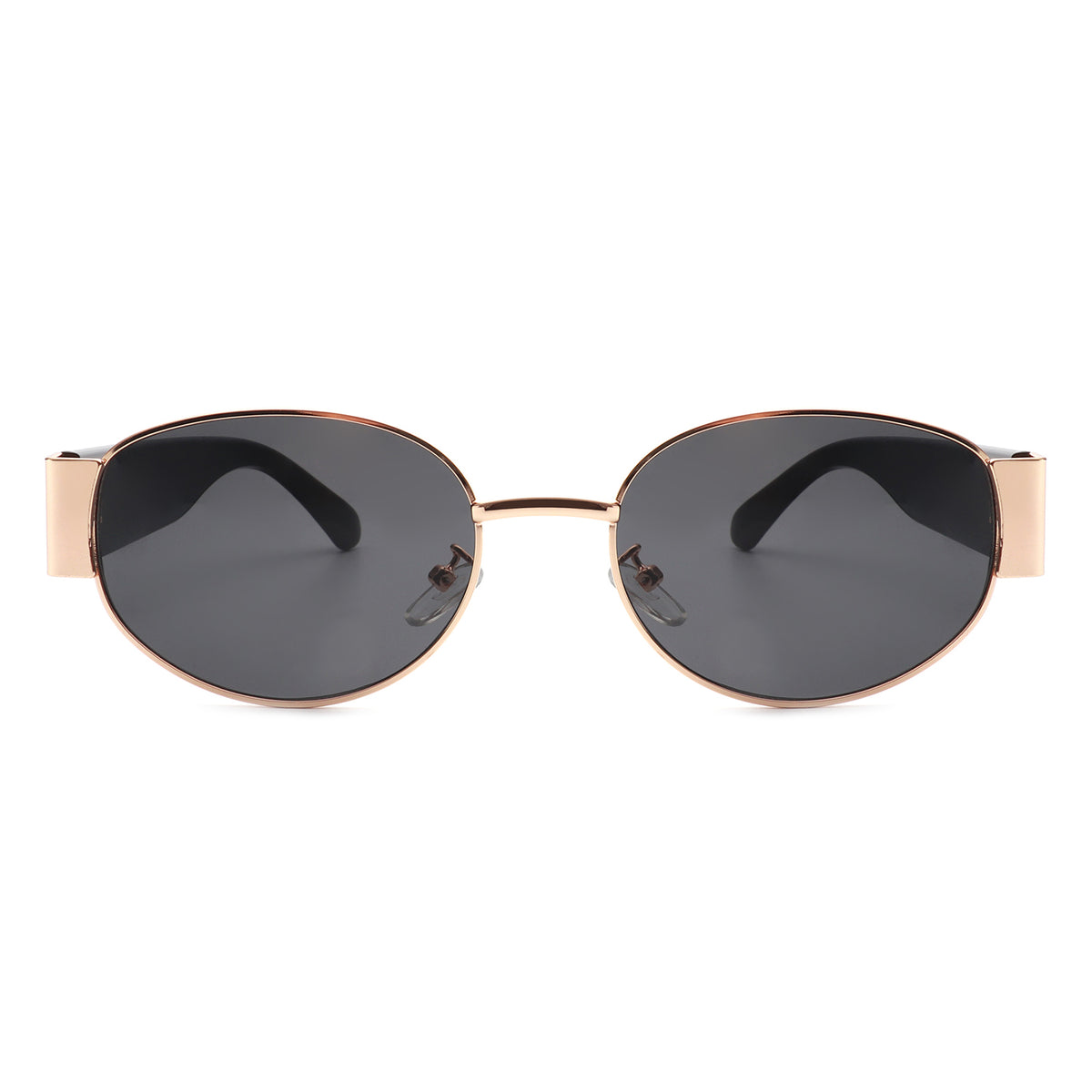 HJ2006 - Round Retro Oval Circle 90's Vintage Fashion Sunglasses
