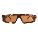 HS2029 - Rectangle Retro Narrow Vintage Slim Fashion Sunglasses