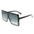 S1153 - Women Large Retro Vintage Oversize Square Fashion Sunglasses