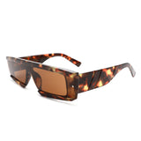 HS2029 - Rectangle Retro Narrow Vintage Slim Fashion Sunglasses