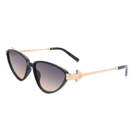 HS2125 - Women Triangle Retro Fashion Cat Eye Wholesale Sunglasses