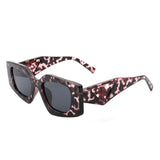 HS2087 - Square Retro Geometric Fashion Sunglasses