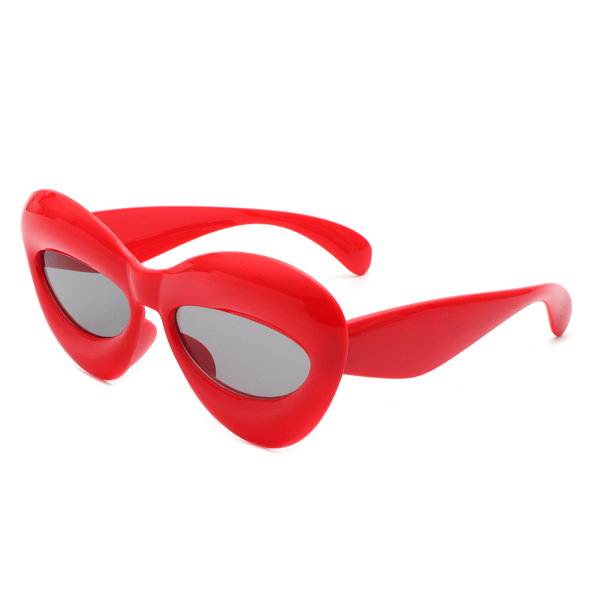 HK1031 - Girls Lips Shape Fun Tinted Kids Wholesale Sunglasses
