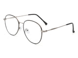 HBJ2015 - Circle Round Metal Blue Light Blocker Glasses