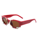 HS1185 - Women Round Fashion Snake Design Cat Eye Wholesale Sunglasses