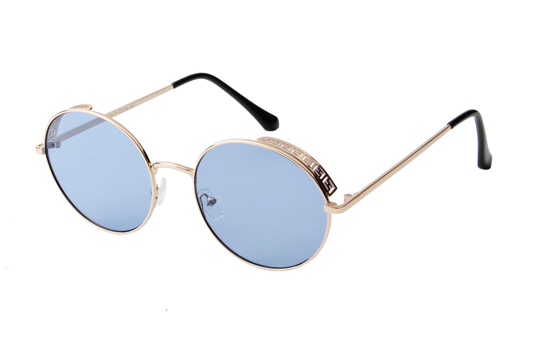 J2003 - Retro Vintage Circle Round Fashion Sunglasses - Iris Fashion Inc. | Wholesale Sunglasses and Glasses