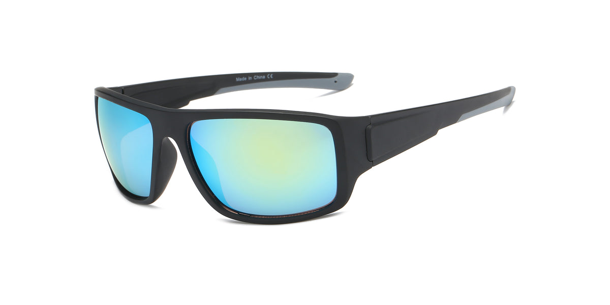 Y2001 - Men Rectangle Sports Sunglasses - Iris Fashion Inc. | Wholesale Sunglasses and Glasses