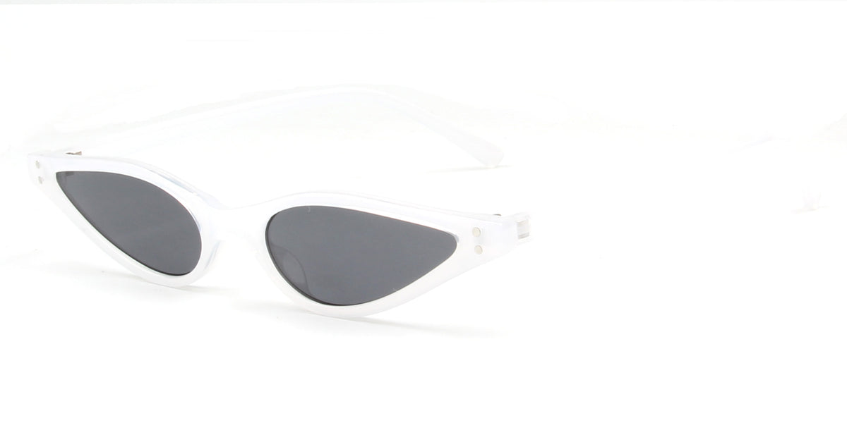 S1051 - Women Slim Retro Cat Eye Sunglasses - Iris Fashion Inc. | Wholesale Sunglasses and Glasses