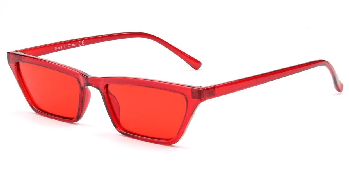 S1071 - Women Small Retro Vintage Square Cat Eye Sunglasses - Iris Fashion Inc. | Wholesale Sunglasses and Glasses