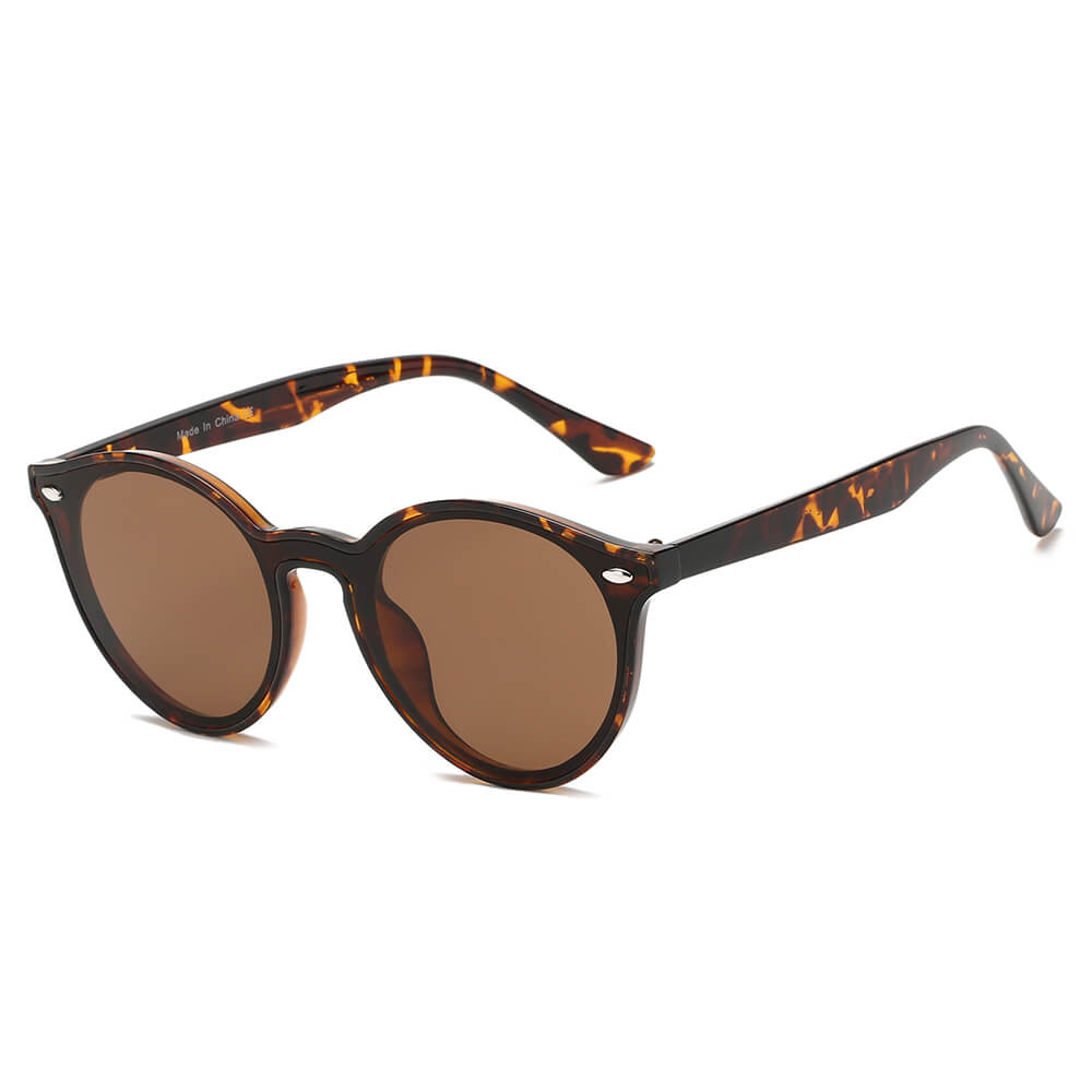 S1100 - Unisex Fashion Retro Round Sunglasses - Iris Fashion Inc. | Wholesale Sunglasses and Glasses