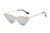 S2067 - Women Metal Cat Eye Sunglasses - Iris Fashion Inc. | Wholesale Sunglasses and Glasses