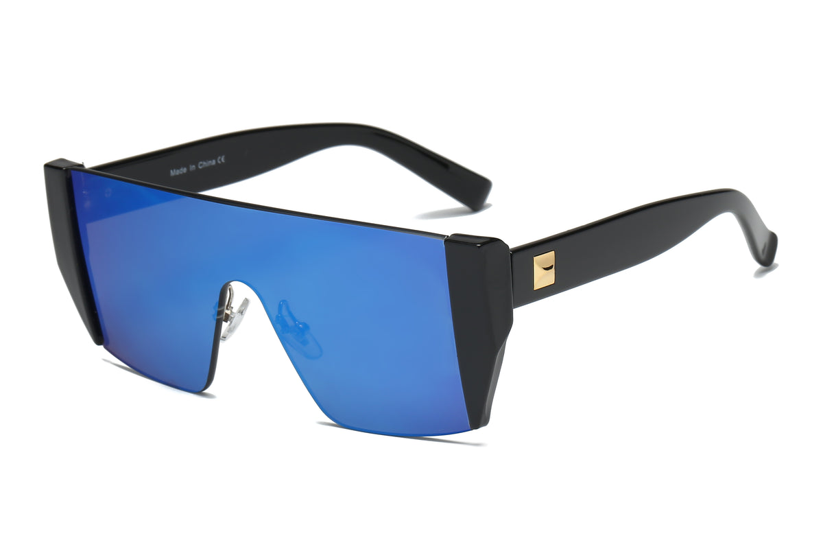 S3001 - Women Retro Flat Lens Square Sunglasses - Iris Fashion Inc. | Wholesale Sunglasses and Glasses