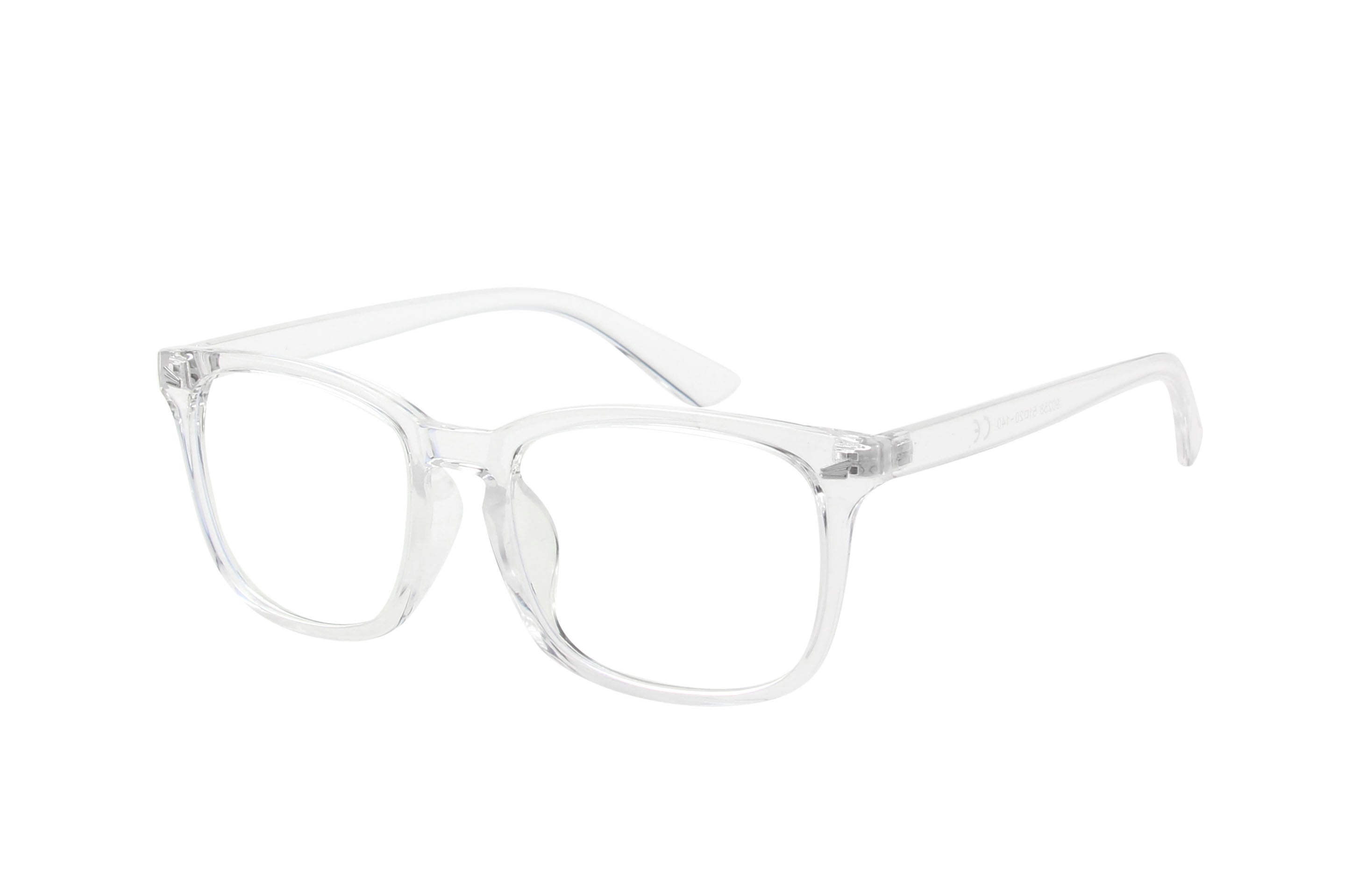 S1149 - Classic Rectangle Horn Rimmed Blue Light Blocker Glasses - Iris Fashion Inc. | Wholesale Sunglasses and Glasses