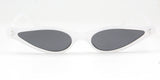 S1051 - Women Slim Retro Cat Eye Sunglasses - Iris Fashion Inc. | Wholesale Sunglasses and Glasses