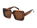 S1141 - Women Retro Bold Square Fashion Sunglasses - Iris Fashion Inc. | Wholesale Sunglasses and Glasses