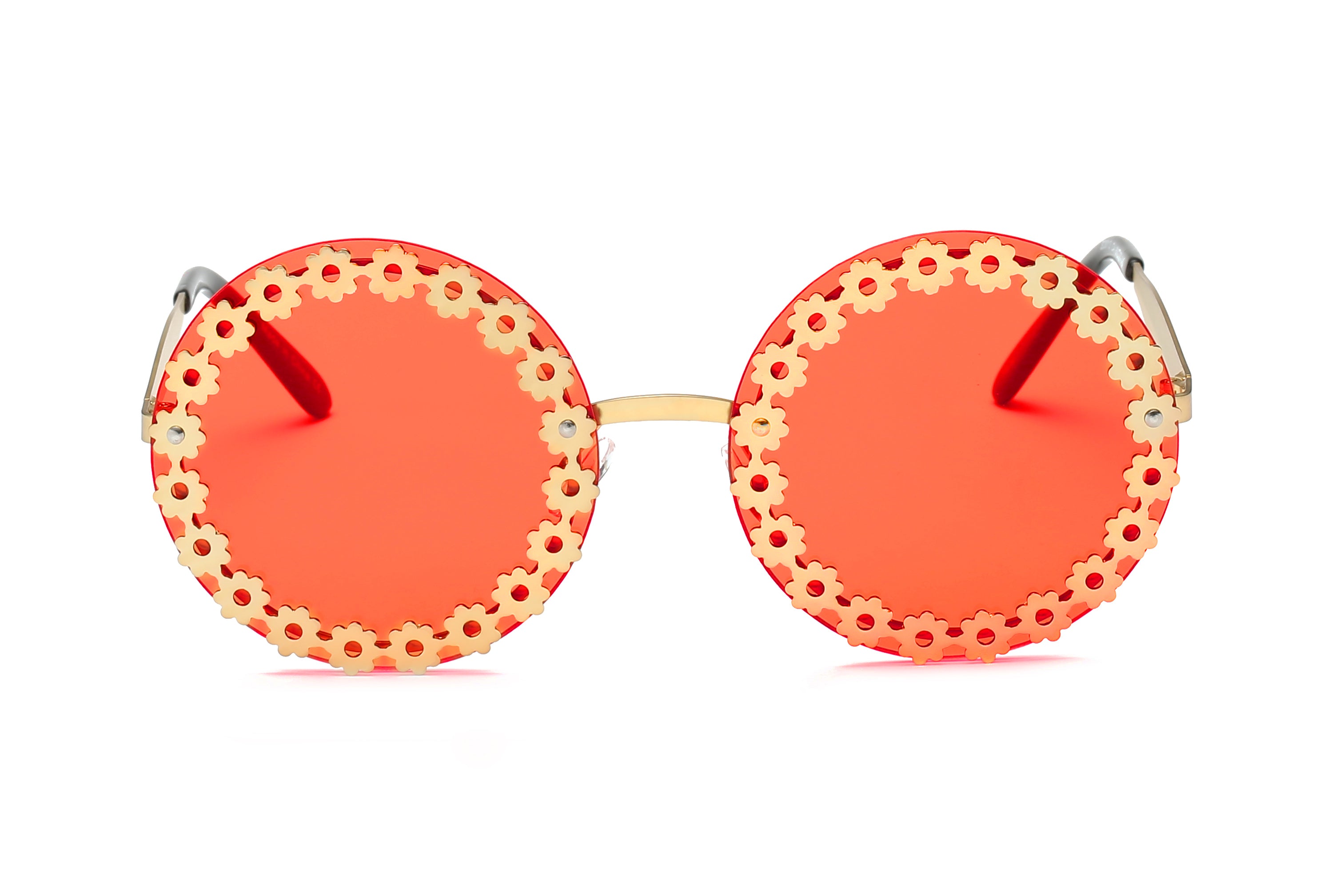 S3013 - Women Funky Hipster Round Fashion Sunglasses - Iris Fashion Inc. | Wholesale Sunglasses and Glasses