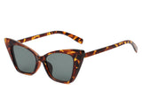 HS1012 - Retro Vintage High Pointed Cat Eye Fashion Sunglasses