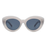 HS1066 - Retro Round Cat Eye Women Fashion Sunglasses