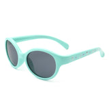 HKP1005 - Kids Round Cat Eye Polarized Children Fashion Sunglasses