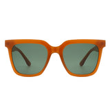 HS1078 - Classic Square Retro Flat Top Fashion Wholesale Sunglasses